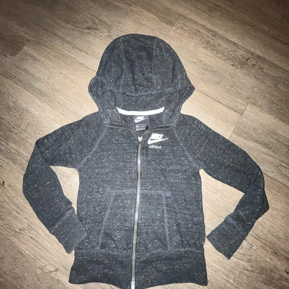 Nike Gray zip up jacket size XS